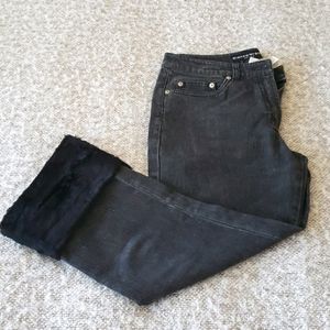 Nygard black jean capris